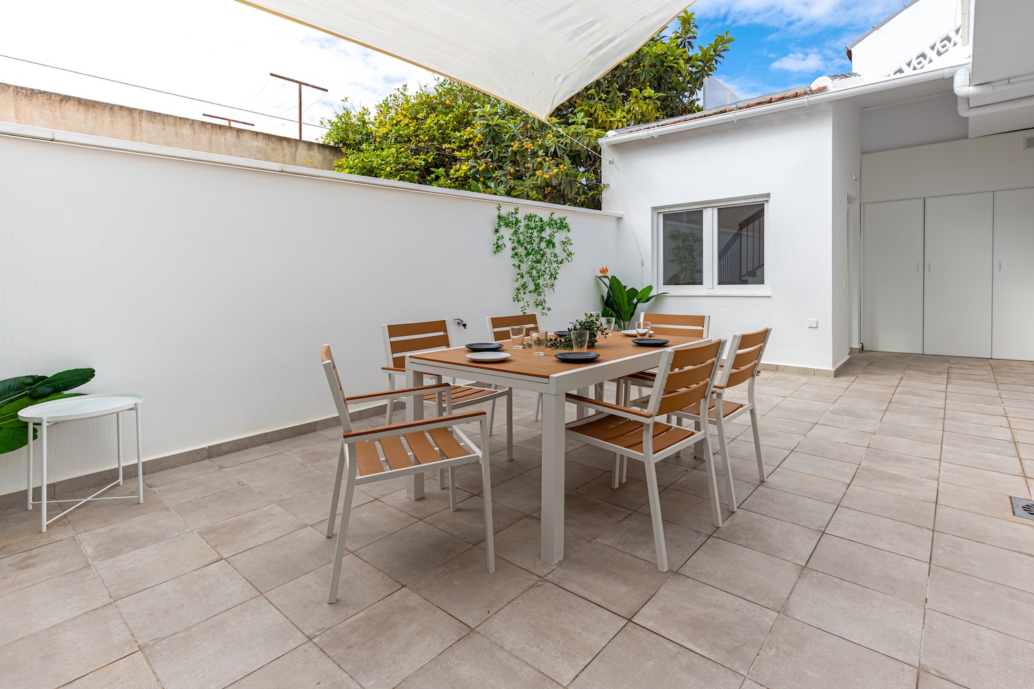 Patio privado de Living Vistabella